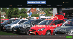 Desktop Screenshot of poundavenuecarsales.co.uk